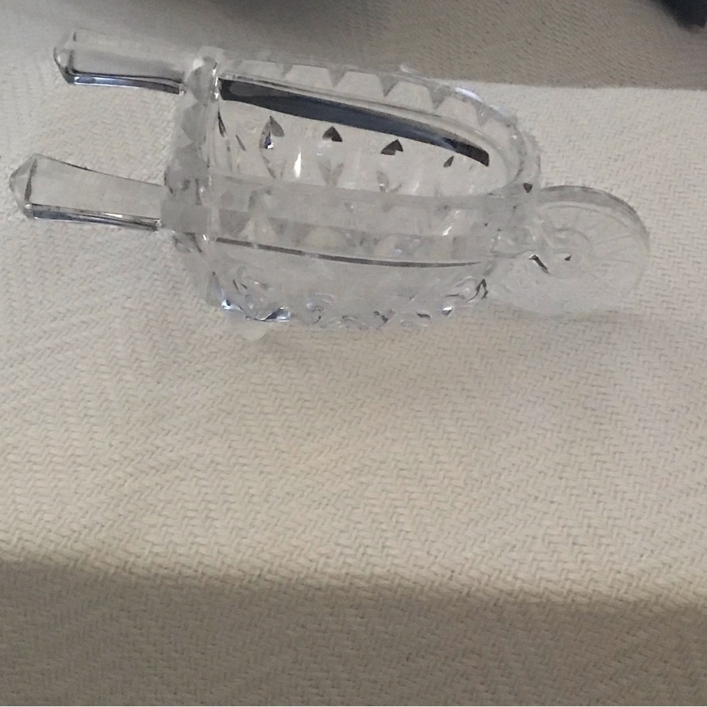 Mikasa Crystal Glass Wheelbarrow